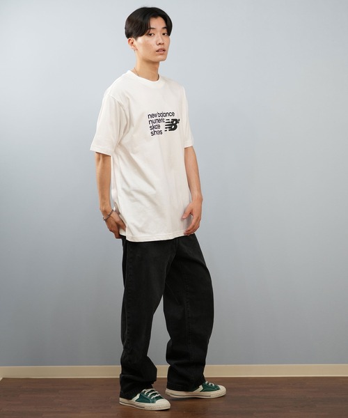 New Balance 半袖シャツ ブラック サイズ5（新品未使用タグ付き） セール】new balance/ニューバランス 半袖 Tシャツ ヌメリック
