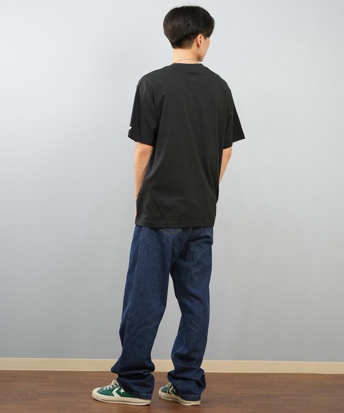 NEW BALANCE(ニューバランス)の「new balance/ニューバランス 半袖 Tシャツ ヌメリック ストックドロゴ グラフィック Numeric Stacked Graphic T-Shirt MT53705(Tシャツ/カットソー・メンズ・ホワイト/インディゴブルー/ブラック/ブラウン/ブラック系その他・L/M/2XL/XL)」の17枚目の写真