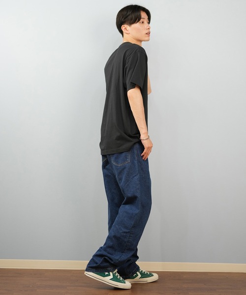 NEW BALANCE(ニューバランス)の「new balance/ニューバランス 半袖 Tシャツ ヌメリック ストックドロゴ グラフィック Numeric Stacked Graphic T-Shirt MT53705(Tシャツ/カットソー・メンズ・ホワイト/インディゴブルー/ブラック/ブラウン/ブラック系その他・L/M/2XL/XL)」の18枚目の写真