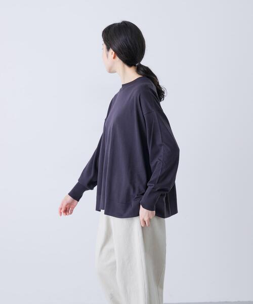 かぐれ（カグレ）の「ウールハイゲージクルーネック（ニット/セーター・レディース・ブラック/チャコールグレー・FREE）」の11枚目の写真