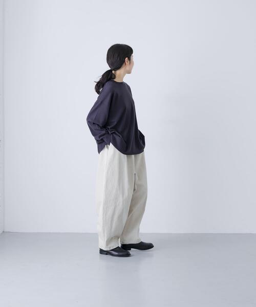 かぐれ（カグレ）の「ウールハイゲージクルーネック（ニット/セーター・レディース・ブラック/チャコールグレー・FREE）」の15枚目の写真