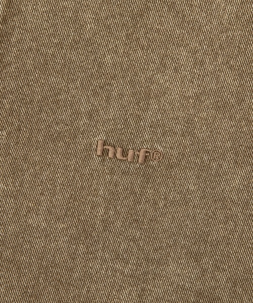 HUF(ハフ)の「HUF eightynine HALF ZIP TOP(パーカー・メンズ・ブラック/ブラウン・L/XL/S/M/XXL)」の15枚目の写真