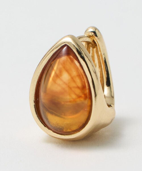 green label relaxing（グリーンレーベルリラクシング）の「クリア シズク メタルフレーム ピアス 2（ピアス（両耳用）・レディース・ナチュラル/ブラウン系/ロイヤルブルー・FREE）」の11枚目の写真