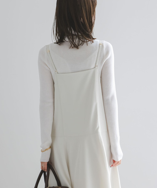 Noble（ノーブル）の「《追加》リブタートルネックニット（ニット/セーター・レディース・ベージュ/ホワイト/レッド/ブラック・FREE）」の21枚目の写真