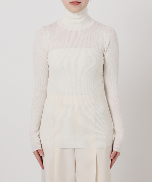 セール】《追加》リブタートルネックニット（ニット/セーター）｜NOBLE