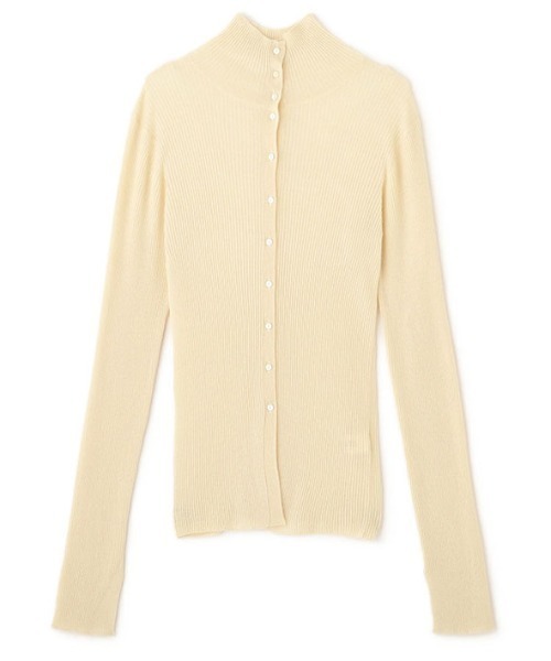 ETRE TOKYO(エトレトウキョウ)の「SANTEシルクカシミヤハイネックニットプルオーバー(ニット/セーター・レディース・ブラウン/ブルー/アイボリー・FREE)」の1枚目の写真