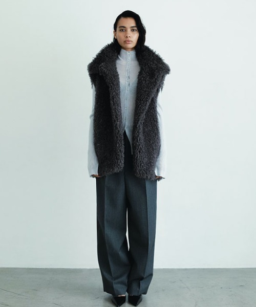 ETRE TOKYO(エトレトウキョウ)の「SANTEシルクカシミヤハイネックニットプルオーバー(ニット/セーター・レディース・ブラウン/ブルー/アイボリー・FREE)」の13枚目の写真