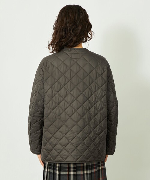 MACKINTOSH PHILOSOPHY（ﾏｯｷﾝﾄｯｼｭ ﾌｨﾛｿﾌｨｰ）の「GREY LABEL 【FELTON(フェルトン)】（ブルゾン・レディース・ブラック/グリーン系その他4/オフホワイト・2/6）」の9枚目の写真