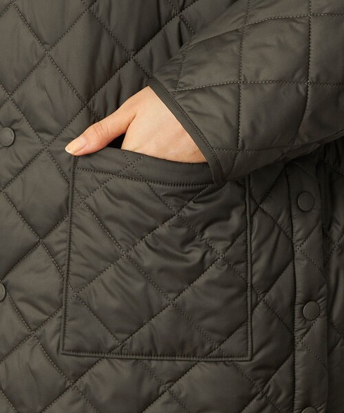 MACKINTOSH PHILOSOPHY（ﾏｯｷﾝﾄｯｼｭ ﾌｨﾛｿﾌｨｰ）の「GREY LABEL 【FELTON(フェルトン)】（ブルゾン・レディース・ブラック/グリーン系その他4/オフホワイト・2/6）」の10枚目の写真