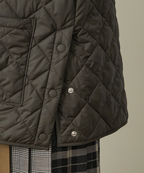 MACKINTOSH PHILOSOPHY（ﾏｯｷﾝﾄｯｼｭ ﾌｨﾛｿﾌｨｰ）の「GREY LABEL 【FELTON(フェルトン)】（ブルゾン・レディース・ブラック/グリーン系その他4/オフホワイト・2/6）」の11枚目の写真