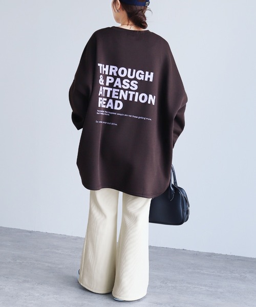 reca（レカ）の「コーデュロイ裏フリースフレアパンツ（その他パンツ・レディース・アイボリー/ブラック/ブラウン/モカ・M）」の8枚目の写真