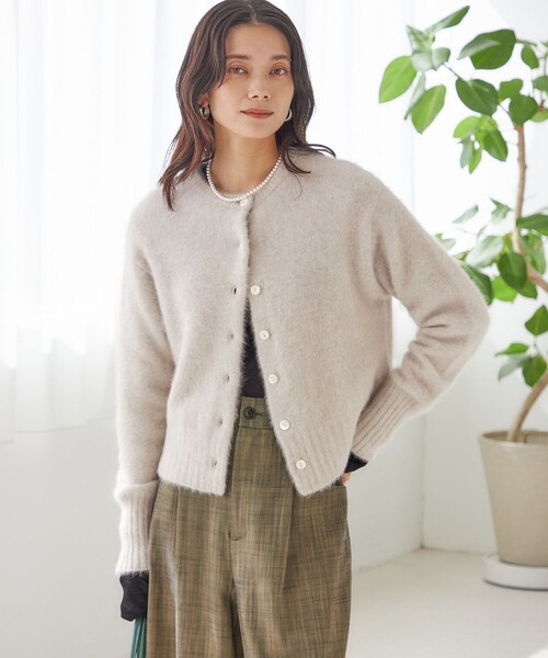 ☦︎︎　【7/10発送】 一部WEB限定】〈手洗い可能〉フォックス クルーネック ニット