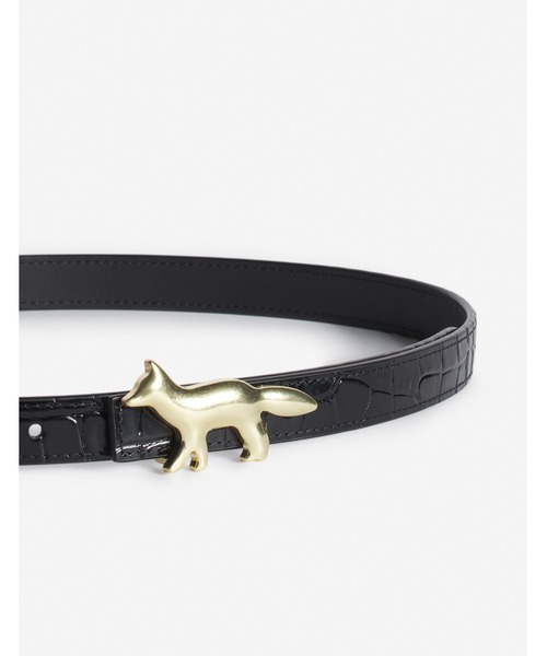 PROFILE FOX LEATHER BELT（ベルト）｜Maison Kitsune（メゾンキツネ