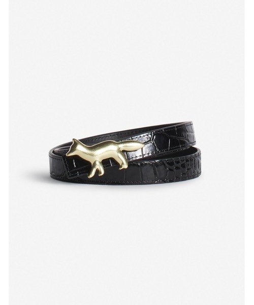 PROFILE FOX LEATHER BELT（ベルト）｜Maison Kitsune（メゾン