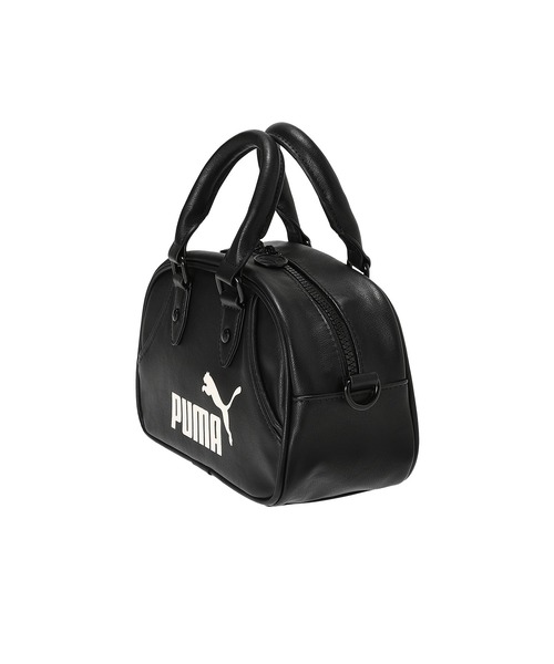 PUMA（プーマ）の「アーカイブ ミニ グリップ バッグ 091137-01（ショルダーバッグ・レディース・ブラック・ONE SIZE）」の2枚目の写真