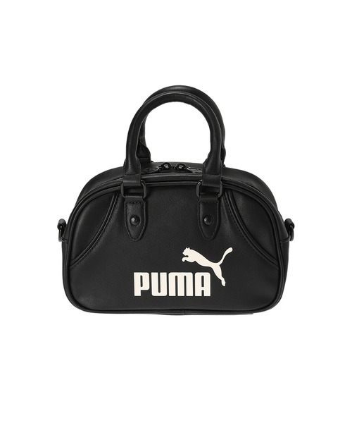 PUMA（プーマ）の「アーカイブ ミニ グリップ バッグ 091137-01（ショルダーバッグ・レディース・ブラック・ONE SIZE）」の3枚目の写真