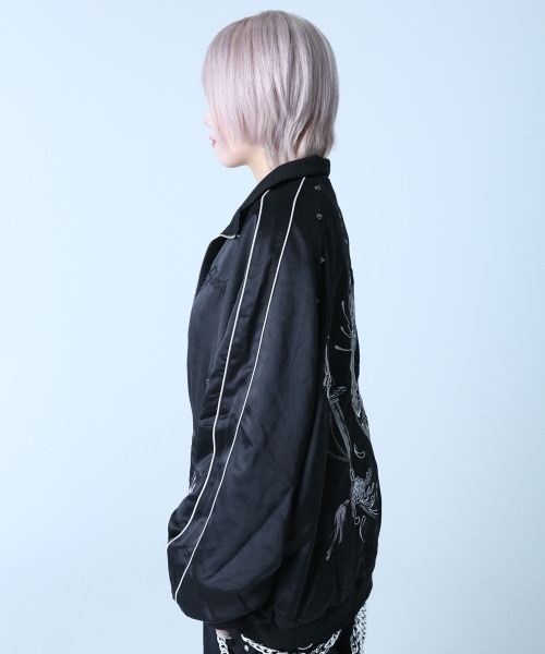 セール】HANNYA(はんにゃ)般若 和柄刺繍 オーバーサイズ スカジャン