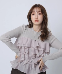 Apuweiser-riche｜アプワイザー・リッシェのニット/セーター（フリル