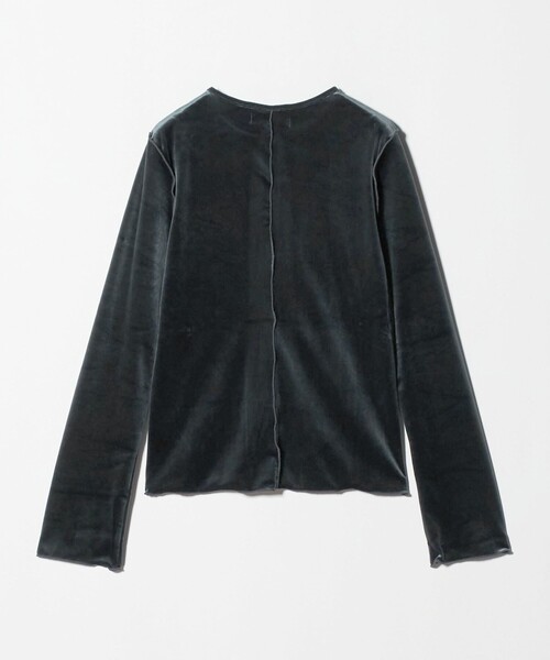 A DAY IN THE LIFE UNITED ARROWS(アデイインザライフユナイテッドアローズ)の「ベロア ロングスリーブカットソー <A DAY IN THE LIFE>(Tシャツ/カットソー・レディース・モカ/ネイビー/ダークグレー・FREE)」の15枚目の写真
