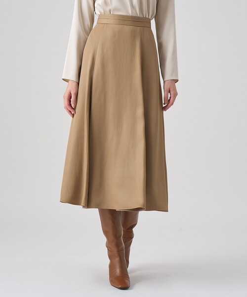 レザーライクマチフレアスカート（スカート）｜ANAYI（アナイ）の