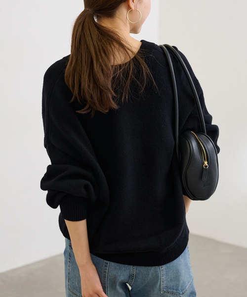 FRAMeWORK（フレームワーク）の「≪WEB限定追加≫メタルボタン2WAYカーディガン（カーディガン/ボレロ・レディース・ブラック/グレー・FREE）」の9枚目の写真