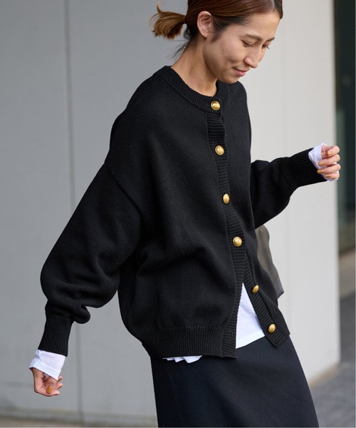 ≪WEB限定追加≫メタルボタン2WAYカーディガン（カーディガン/ボレロ