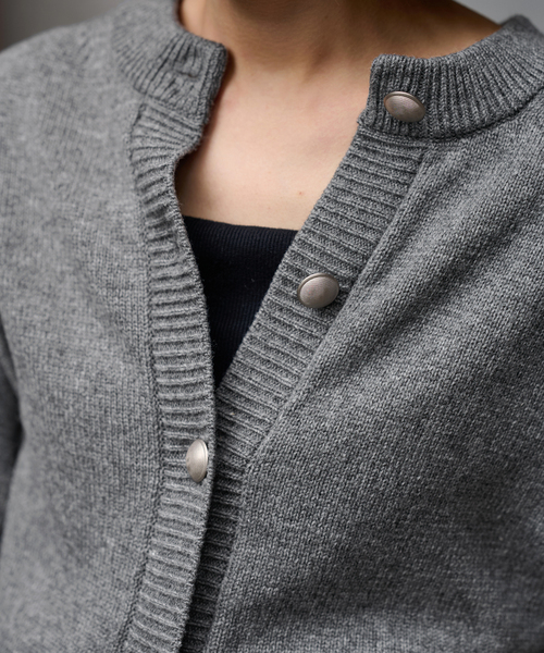 ≪WEB限定追加≫メタルボタン2WAYカーディガン（カーディガン/ボレロ