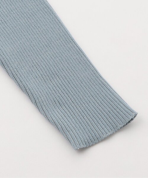 algy（アルジー）の「ピグメントライクジップニット（カーディガン/ボレロ・キッズ・ブラック/サックスブルー・XX-SMALL/X-SMALL/MEDIUM/SMALL）」の15枚目の写真