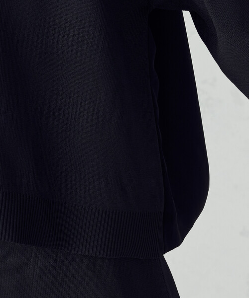 セール】コード刺繍 ドッキングシルエットブルゾン / セットアップ対応