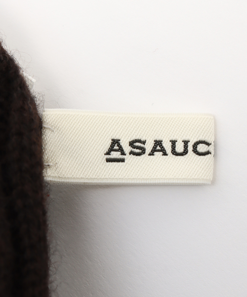 セール】ASAUCE MELER/アソースメレ ミドルゲージカシミヤリブワッチ