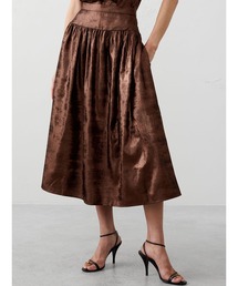 BANANA REPUBLIC FACTORY STORE（バナナリパブリック ファクトリーストア）の「BANANA REPUBLIC FACTORY STORE　　メタリックミディスカート（スカート・レディース）」