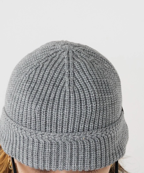 schott(ショット)の「Schott/ショット KNIT WATCH ピスネーム ベーシック ニットワッチキャップ(ニットキャップ/ビーニー・メンズ・グレー/ブラック/ブラウン・FREE)」の15枚目の写真