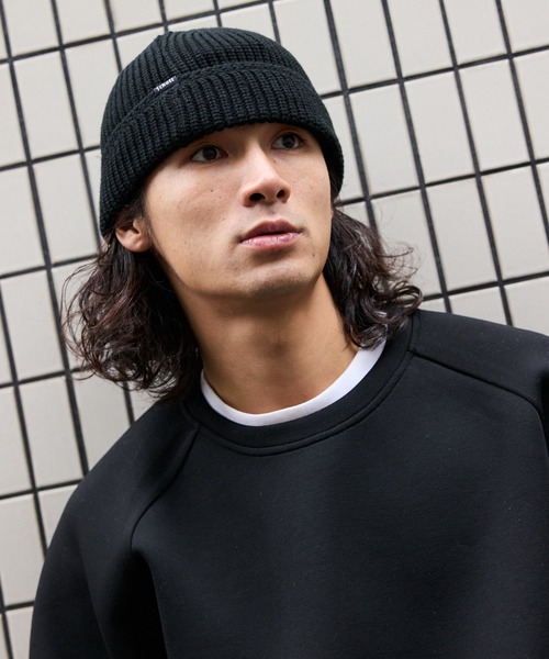 schott(ショット)の「Schott/ショット KNIT WATCH ピスネーム ベーシック ニットワッチキャップ(ニットキャップ/ビーニー・メンズ・グレー/ブラック/ブラウン・FREE)」の5枚目の写真