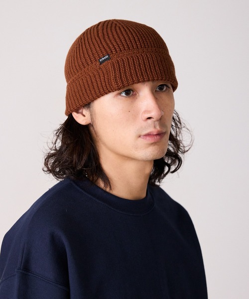 schott(ショット)の「Schott/ショット KNIT WATCH ピスネーム ベーシック ニットワッチキャップ(ニットキャップ/ビーニー・メンズ・グレー/ブラック/ブラウン・FREE)」の20枚目の写真