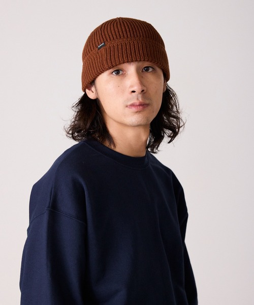 schott(ショット)の「Schott/ショット KNIT WATCH ピスネーム ベーシック ニットワッチキャップ(ニットキャップ/ビーニー・メンズ・グレー/ブラック/ブラウン・FREE)」の18枚目の写真