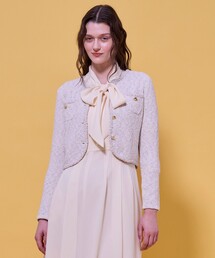 最終値下げ⭐︎TOCCA トッカバンビーニ　110 ボレロ　カーディガン　ホワイト TOCCA｜トッカのカーディガン/ボレロ通販 - ZOZOTOWN