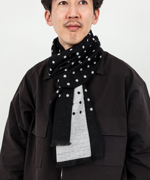 NOLLEY’S(ノーリーズ)の「【SWOLE PANDA/スウォールパンダ】Bamboo Scarf Multi 30(マフラー・メンズ・ブルー系その他2/ブラック系その他2/グレー系その他/ブラック系その他/オレンジ系その他/ブルー系その他/グレー系その他2・FREE)」の1枚目の写真