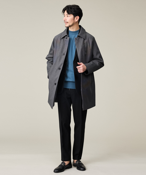 ABAHOUSE GRAY(アバハウスグレイ)の「【WINTER SHIELD】カシミヤタッチ スラックス / セットアップ対応(スラックス・メンズ・ブラウン/グレー/ブラック/ネイビー・44/50/46/48)」の14枚目の写真