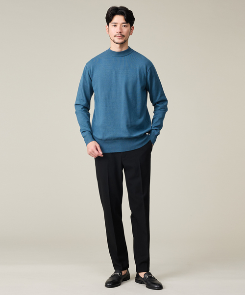 ABAHOUSE GRAY(アバハウスグレイ)の「【WINTER SHIELD】カシミヤタッチ スラックス / セットアップ対応(スラックス・メンズ・ブラウン/グレー/ブラック/ネイビー・44/50/46/48)」の15枚目の写真