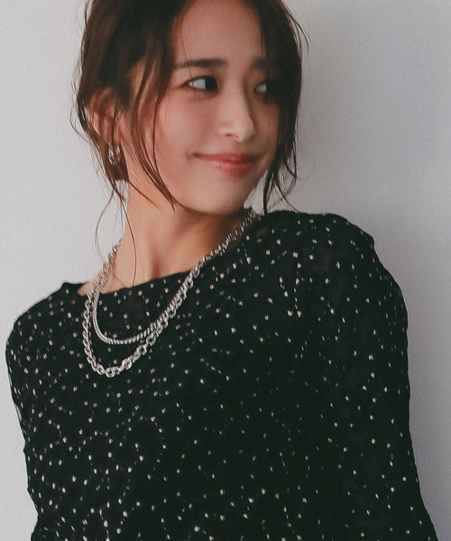 AJUGA.（アジュガ）の「レイヤードチェーンネックレス（ネックレス・レディース・シルバー・ONE SIZE）」の12枚目の写真