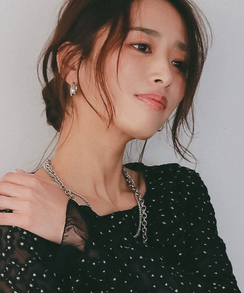 AJUGA.（アジュガ）の「レイヤードチェーンネックレス（ネックレス・レディース・シルバー・ONE SIZE）」の15枚目の写真