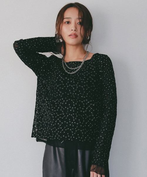 AJUGA.（アジュガ）の「レイヤードチェーンネックレス（ネックレス・レディース・シルバー・ONE SIZE）」の8枚目の写真