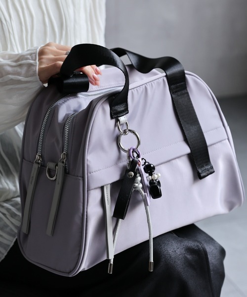 sakishimatokyo（サキシマトーキョー）の「2WAY ボストンBAG（ボストンバッグ・レディース・ブラウン/ブラック/グレー・FREE）」の12枚目の写真