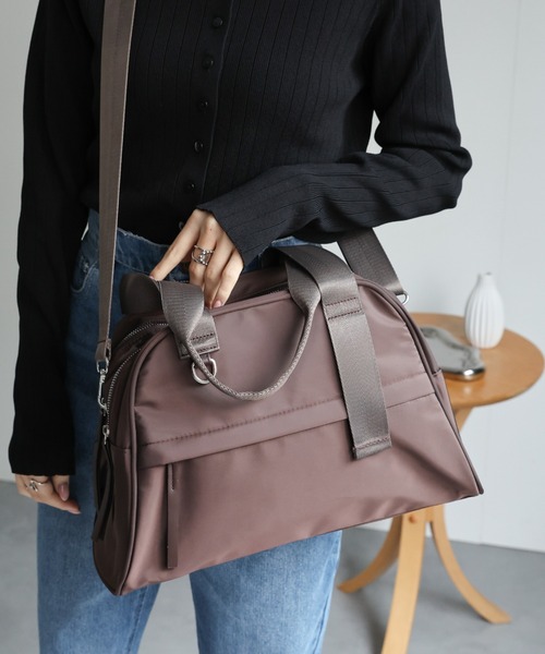 sakishimatokyo（サキシマトーキョー）の「2WAY ボストンBAG（ボストンバッグ・レディース・ブラウン/ブラック/グレー・FREE）」の18枚目の写真
