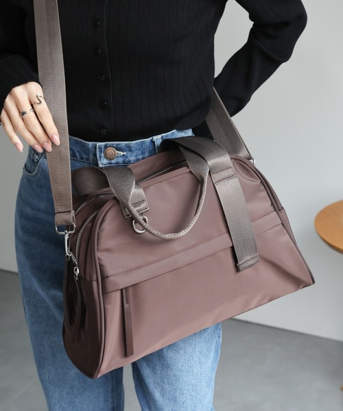 sakishimatokyo（サキシマトーキョー）の「2WAY ボストンBAG（ボストンバッグ・レディース・ブラウン/ブラック/グレー・FREE）」の20枚目の写真