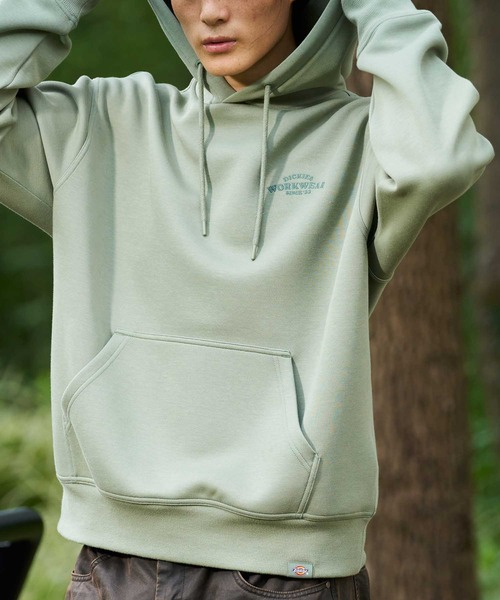 Dickies（ディッキーズ）の「スキューバーフーディー（パーカー・メンズ・ミント/ブラック・LARGE/MEDIUM/X-LARGE）」の19枚目の写真