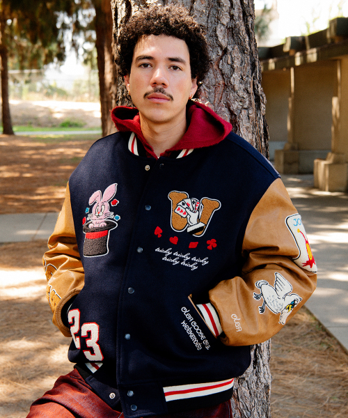 WKNDRS（ウィーキャンドース）の「MAGIC STADIUM JK (NAVY)（スタジャン・レディース・その他・MEDIUM/LARGE/X-LARGE）」の7枚目の写真