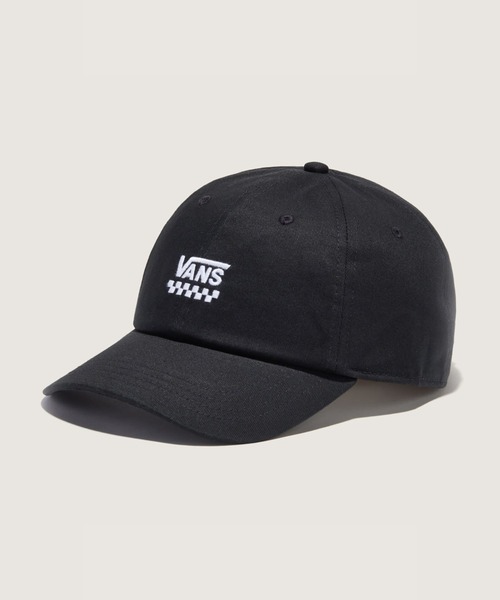 VANS(バンズ)の「COURTSIDE キャップ / COURT SIDE CURVED BILL JOCKEY VN000HEABLK1(キャップ・メンズ・ブラック・ONE SIZE)」の1枚目の写真
