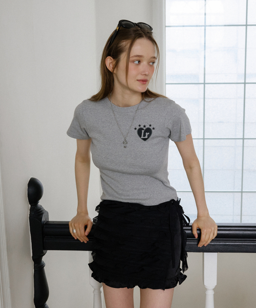 LETERIE(レテリー)の「CANCAN FRILL WRAP SKIRT_BLACK(スカート・レディース・ブラック・FREE)」の4枚目の写真