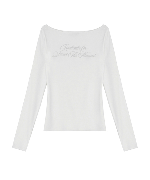 ROCKCAKE（ロックケーキ）の「Cursive Mesh Top - Ivory（Tシャツ/カットソー・レディース・その他・SMALL）」の3枚目の写真